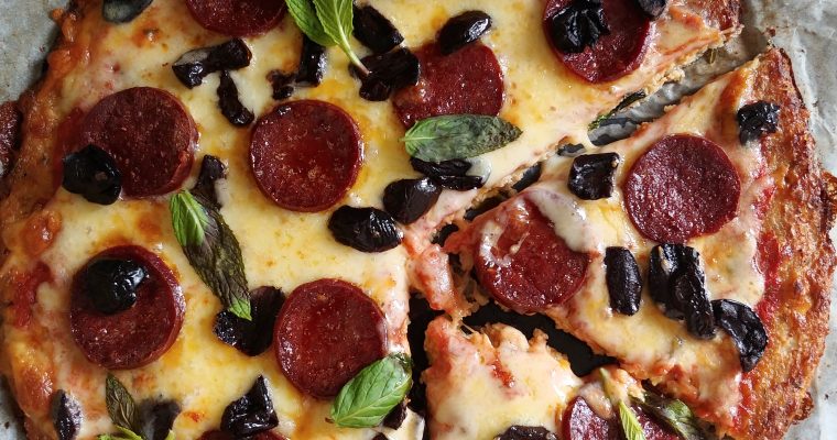 Karnabahar Taban Pizza